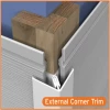 3M 2 Part Fortex Cladding External Corner Trim Storm Grey