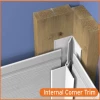 3M 2 Part Fortex Cladding Internal Corner Trim Cement Grey