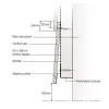 2.5M x 40mm x 30mm Cedral Cavity Closure