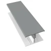 3M 2 Part Fortex Cladding H Trim Storm Grey