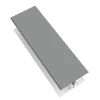 3M 2 Part Fortex Cladding H Trim Storm Grey