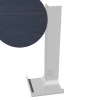 300mm x 90° Internal Corner Cover Woodgrain Anthracite Grey