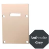 Sanctuary Glazing Bar End Cap | Anthractire Grey