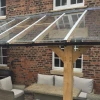 2M Vale Frame Supported Glazing Bar Brown